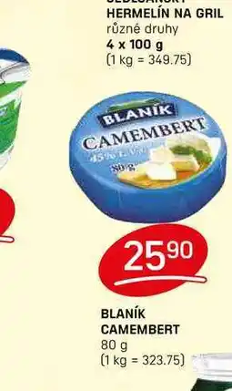 Flop BLANÍK CAMEMBERT 80 g nabídka