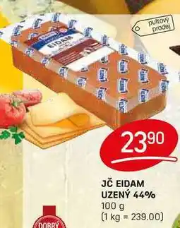 Flop JČ EIDAM UZENÝ 44% 100 g nabídka