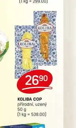 Flop KOLIBA COP přírodní, uzený 50 g nabídka