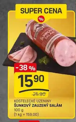 Flop ŠUNKOVÝ ZAUZENÝ SALÁM 100 g nabídka