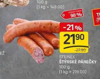 Flop ŠTÝRSKÉ PÁREČKY 100 g nabídka