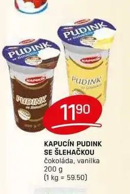 Flop KAPUCÍN PUDINK SE ŠLEHAČKOU čokoláda, vanilka 200 g nabídka