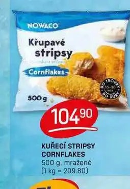 Flop KUŘECÍ STRIPSY CORNFLAKES 500 g, mražené nabídka