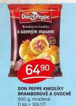 Flop DON PEPPE KNEDLÍKY BRAMBOROVÉ A OVOCNÉ 600 g nabídka