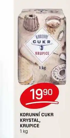 Flop KORUNNÍ CUKR KRYSTAL, KRUPICE 1 kg nabídka