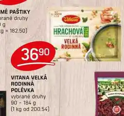 Flop VITANA VELKÁ RODINNÁ POLÉVKA vybrané druhy 90-184 g nabídka
