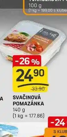 Flop SVAČINOVÁ POMAZÁNKA 140 g nabídka