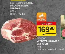 Flop VEPŘOVÁ KRKOVICE BEZ KOSTI 1 kg chlazená nabídka