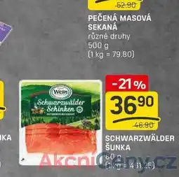 Flop SCHWARZWÄLDER ŠUNKA 80g nabídka