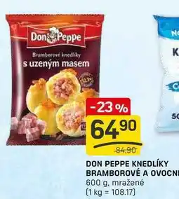 Flop DON PEPPE KNEDLÍKY BRAMBOROVÉ A OVOCNI 600 g nabídka