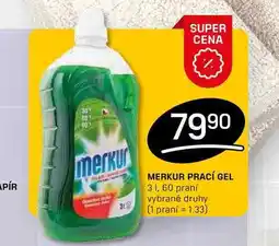 Flop MERKUR PRACÍ GEL 3 1, 60 praní nabídka
