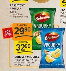 Flop BOHEMIA VROUBKY různé druhy, 120 g nabídka