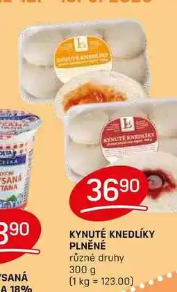 Flop KYNUTÉ KNEDLÍKY PLNĚNÉ různé druhy 300 g nabídka