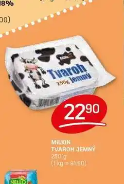 Flop MILKIN TVAROH JEMNÝ 250 g nabídka