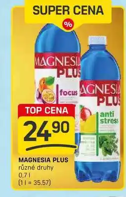 Flop MAGNESIA PLUS různé druhy 0,7l nabídka