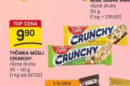 Flop TYČINKA MÜSLI CRUNCHY různé druhy 35-40 g nabídka