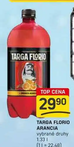 Flop TARGA FLORIO ARANCIA vybrané druhy 1,33l nabídka