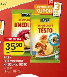 Flop BASK BRAMBOROVÉ KNEDLÍKY, TĚSTO 400 g nabídka