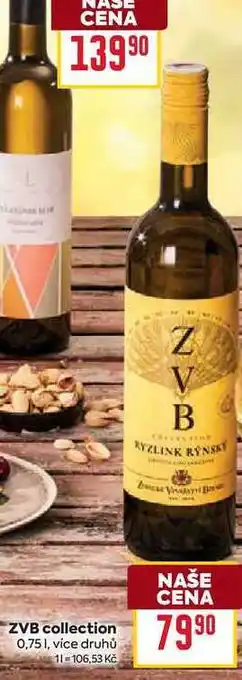Billa ZVB collection 0,75l nabídka