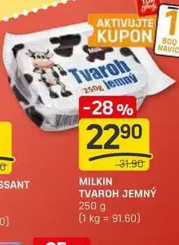 Flop MILKIN TVAROH JEMNÝ 250 g nabídka