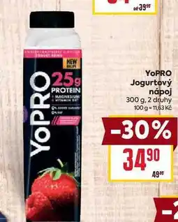 Billa YOPRO Jogurtový nápoj 300 g nabídka