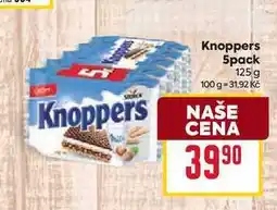 Billa Knoppers 5pack 125g nabídka