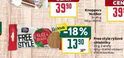 Billa Free style rýžové chlebíčky 25 g nabídka
