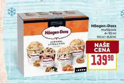 Billa Häagen-Dazs multipack 4x 95 ml nabídka