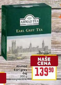 Billa Ahmad Earl grey čaj 200 g nabídka