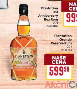 Billa Plantation Grande Réserve Rum 0,7l nabídka