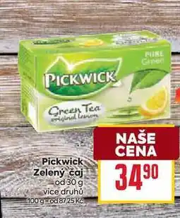 Billa Pickwick Zelený čaj od 30g nabídka