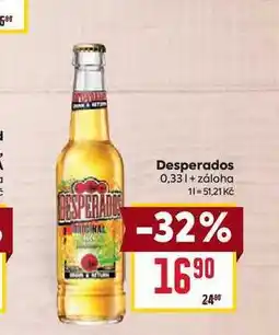 Billa Desperados 0,33l nabídka