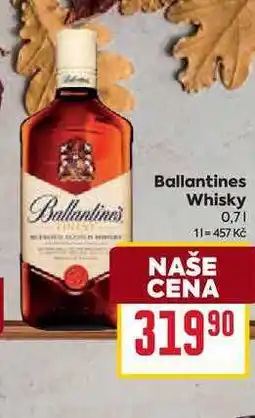 Billa Ballantines Whisky 0,7l nabídka