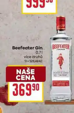 Billa Beefeater Gin 0,7l nabídka