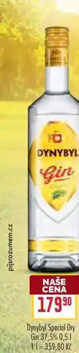 Billa Dynybyl Special Dry Gin 37,5% 0,5l nabídka