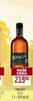 Billa Republica 0,5l nabídka