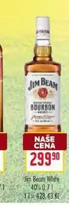 Billa Jim Beam White 40% 0,7l nabídka