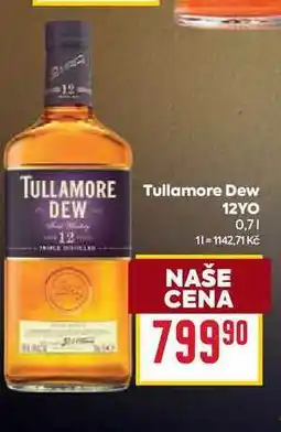 Billa Tullamore Dew DEW 12 12YO 0,7l nabídka