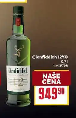 Billa Glenfiddich 12YO 0,7l nabídka