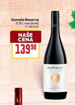 Billa Kumala Reserva 0,75l nabídka