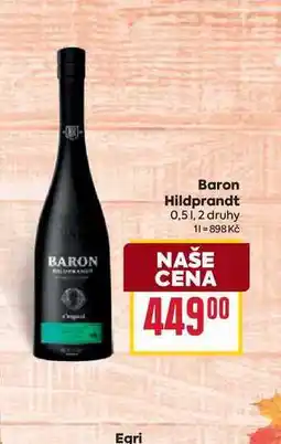 Billa Baron Hildprandt 0,5l nabídka