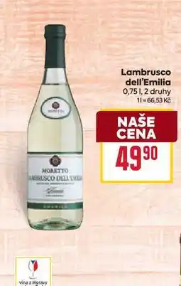 Billa Lambrusco dell'Emilia 0,75l nabídka