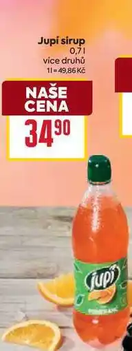 Billa Jupí sirup 0,7l nabídka