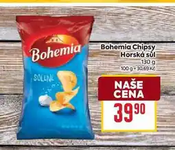 Billa Bohemia Chipsy Horská sůl 130 g nabídka