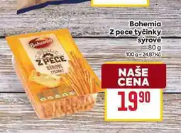Billa Bohemia Z pece tyčinky syrové 80 g nabídka