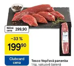 Tesco Tesco Vepřová panenka, 1 kg, vakuově balená nabídka