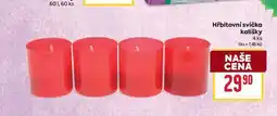 Billa Hřbitovní svíčka kalíšky 4 ks nabídka