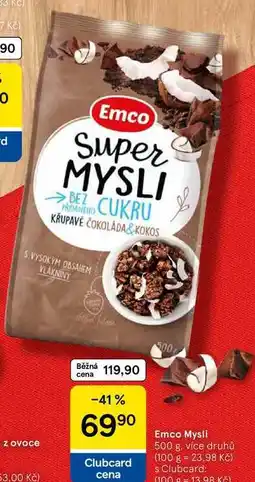 Tesco Emco Mysli, 500 g, více druhů nabídka