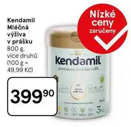 Tesco Kendamil Mléčná výživa v prášku, 800 g nabídka