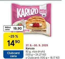 Tesco Karuzo, 82 g, více druhů nabídka